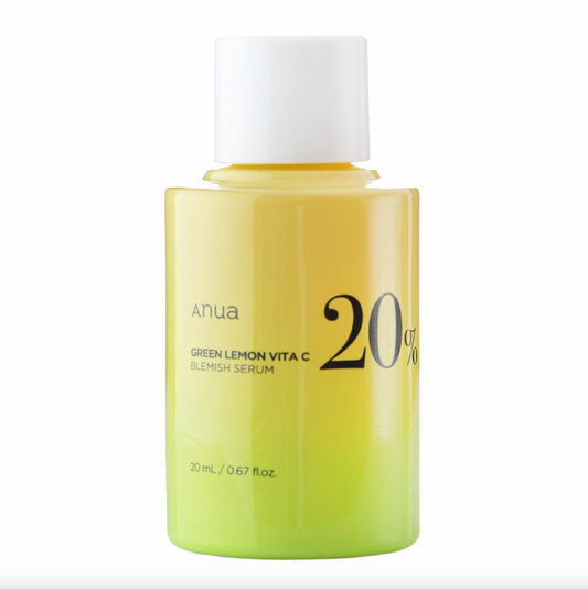 Anua Green Lemon Vita C Blemish Serum veido serumas