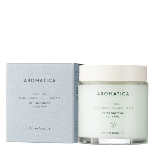 Aromatica Tea Tree Pore Purifying Gel Cream veido kremas