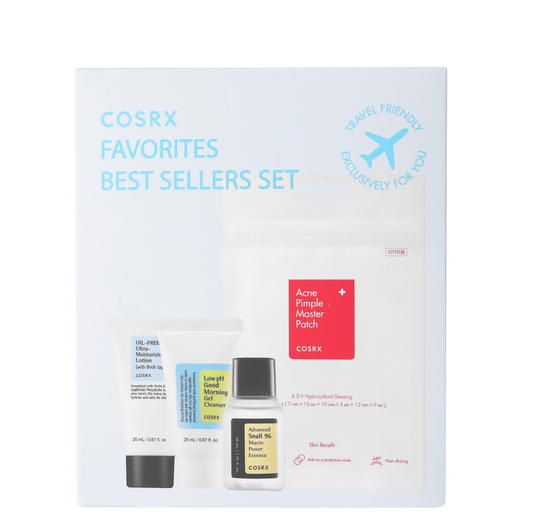 COSRX Favorites Best Sellers Set perkamiausių priemonių kelioninis rinkinys