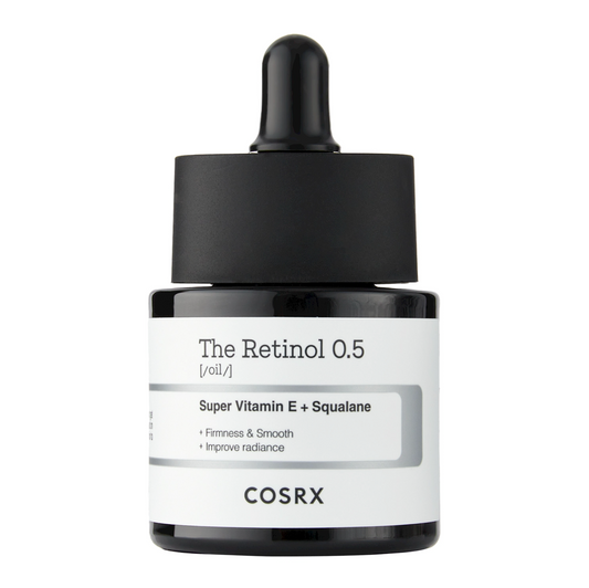 COSRX The Retinol 0.5 Oil aliejinis veido serumas su retinoliu