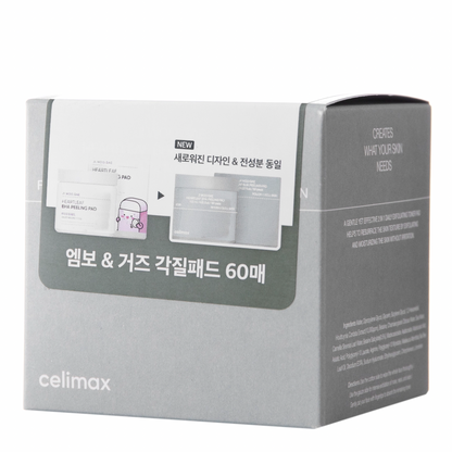 Celimax Ji.Woo.Gae BHA Peeling Pad veido padeliai