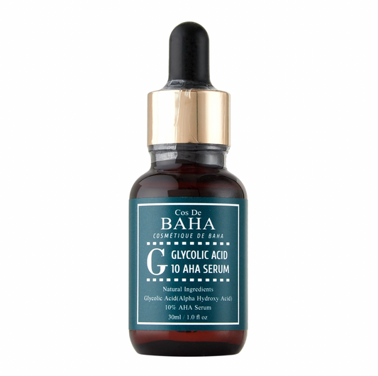 Cos De BAHA G Glycolic Acid 10 AHA Serum veido serumas su glikolio rūgštimi