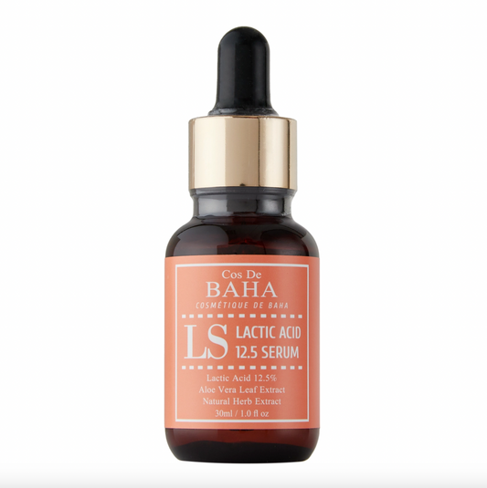 Cos De BAHA LS Lactic Acid 12.5 Serum lyginantis veido serumas su 12,5% pieno rūgšties