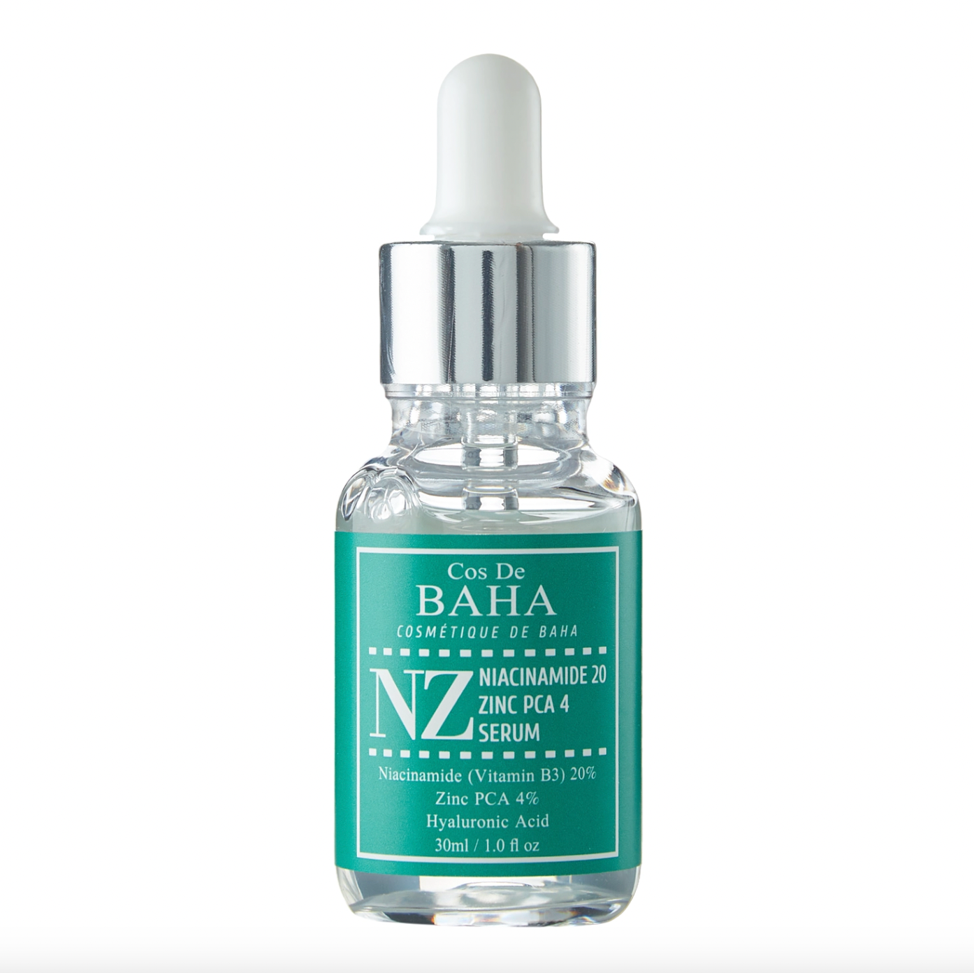 Cos De BAHA NZ Niacinamide 20 Zinc PCA 4 Serum veido serumas