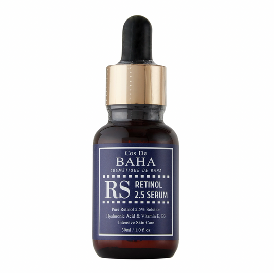 Cos De BAHA RS Retinol 2.5 Serum veido serumas su retinoliu