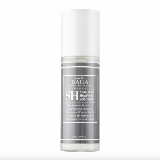 Cos De BAHA SH Snail Mucin Hyaluronic Acid Serum drėkinamasis serumas su sraigių mucinu