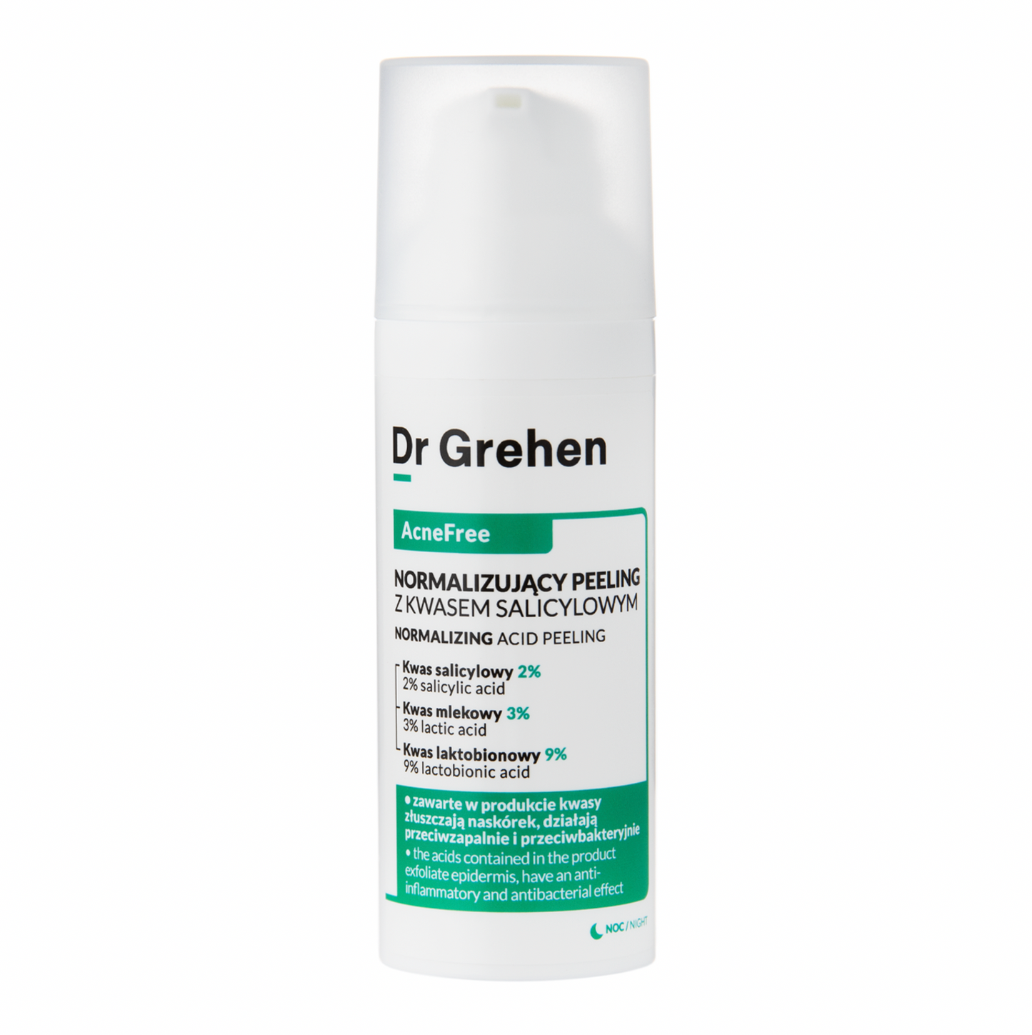 Dr. Grehen AcneFree Normalizing Acid Peeling normalizuojantis pilingas