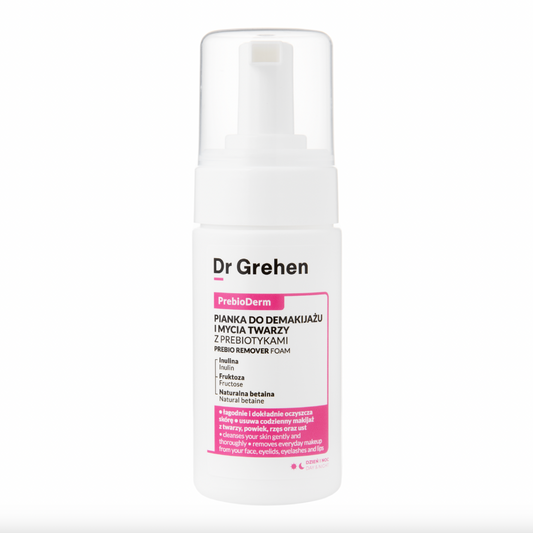 Dr. Grehen PrebioDerm Prebio Remover Foam veido prausikliai