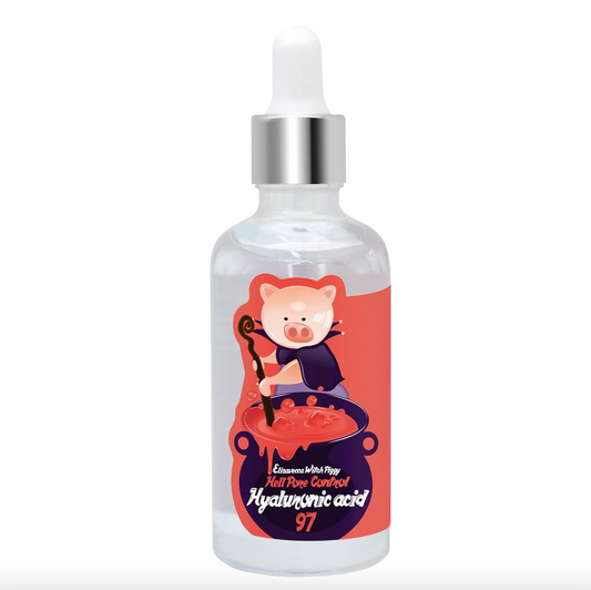 Elizavecca Witch Piggy Hell Pore Control Hyaluronic Acid veido serumas