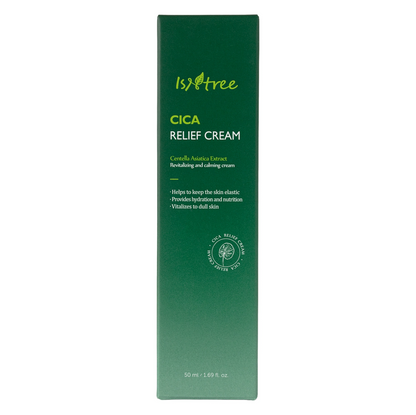 Isntree Cica Relief Cream veido kremas jautriai odai