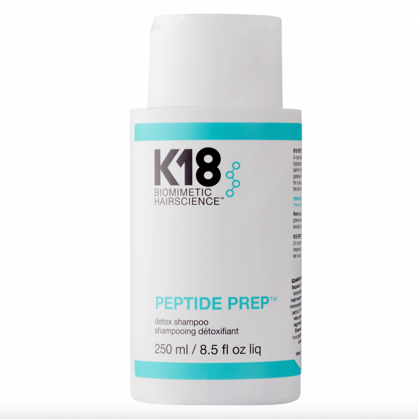 K18 Peptide Prep Detox Shampoo detoksikuojantis šampūnas