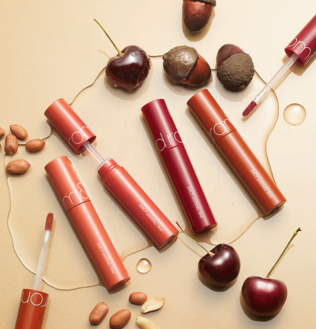 Rom&nd Juicy Lasting Tint Autumn Series lūpų dažai